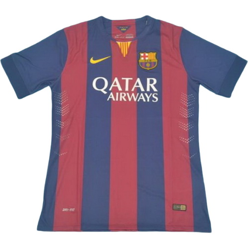 prima maglia barcellona 2014-2015 rosso blu uomo