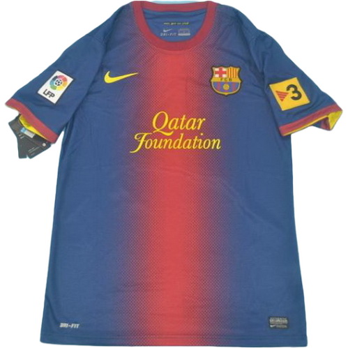 prima maglia barcellona lfp 2012-2013 rosso blu uomo