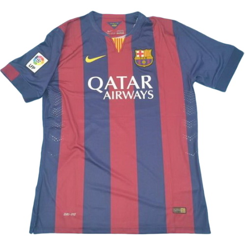 prima maglia barcellona lfp 2014-2015 rosso blu uomo