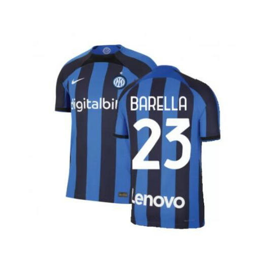 prima maglia barella 23 inter milan 2022-2023 uomo