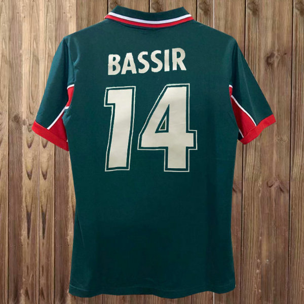 prima maglia bassir 14 marocco 1998 verde uomo