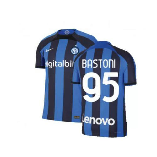 prima maglia bastoni 95 inter milan 2022-2023 uomo