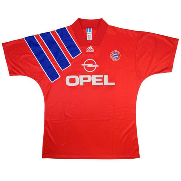 prima maglia bayern münchen 1991-1993 rosso uomo