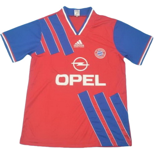 prima maglia bayern münchen 1993 rosso uomo