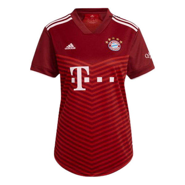 prima maglia bayern münchen 2021 2022 rosso donna