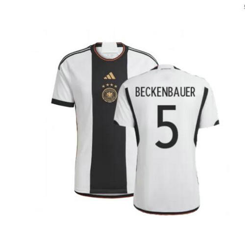 prima maglia beckenbauer 5 germania 2022 uomo