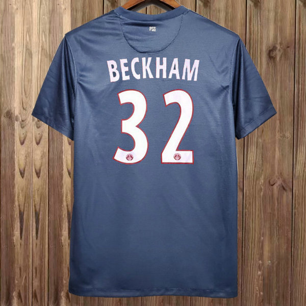 prima maglia beckham 32 psg 2012-2013 blu uomo