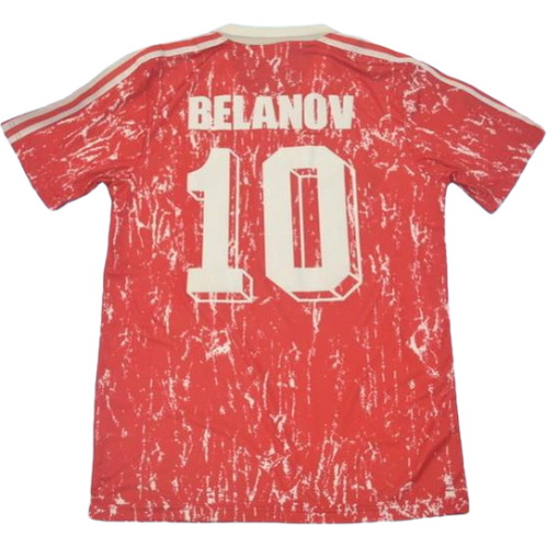 prima maglia belanov 10 cccp 1990 rosso uomo