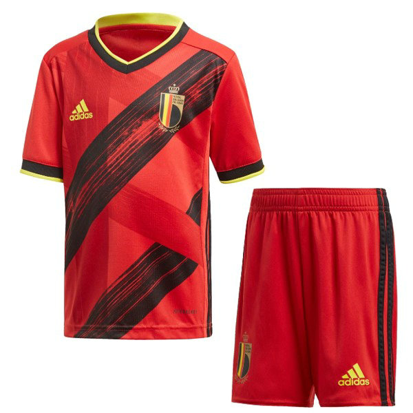 prima maglia belgio 2020 rosso bambino