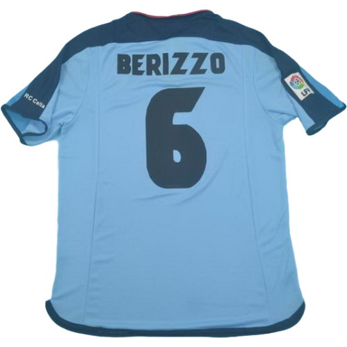 prima maglia berizzo 6 celta vigo 2003-2004 blu uomo