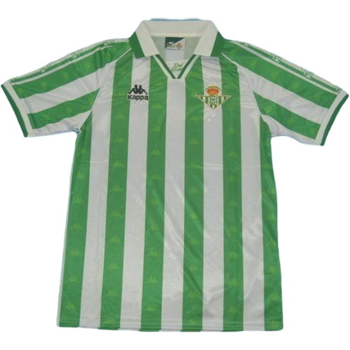 prima maglia betis siviglia 1995-1997 verde bianco uomo