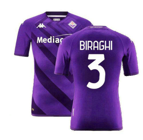 prima maglia biraghi 3 fiorentina 2022-2023 uomo