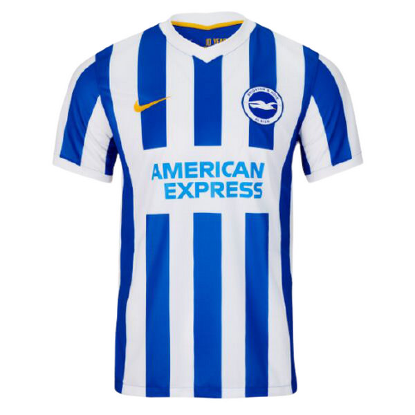 prima maglia brighton 2021 2022 blu bianco uomo