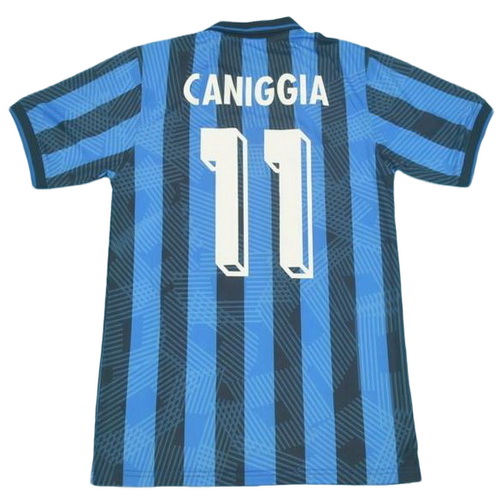 prima maglia caniggia 11 atalanta 1991 blu uomo