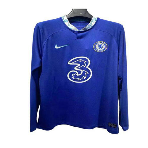 prima maglia chelsea maniche lunghe 2022-2023 uomo