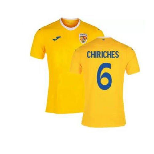 prima maglia chiriches 6 rumania 2021-2022 uomo