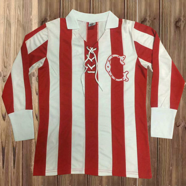 prima maglia chivas usa manica lunga 110th rosso uomo