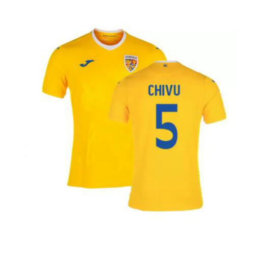 prima maglia chivu 5 rumania 2021-2022 uomo