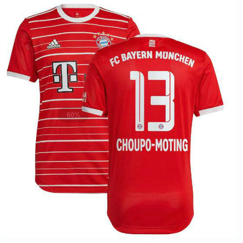 prima maglia choupo-moting 13 bayern munchen 2022-2023 uomo