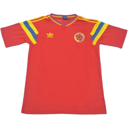 prima maglia colombia 1990 rosso uomo