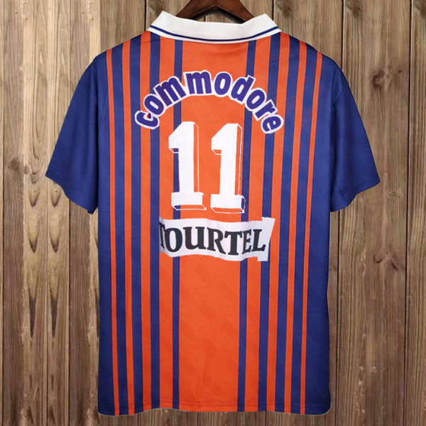 prima maglia commodore 11 psg 1993-1994 blu uomo