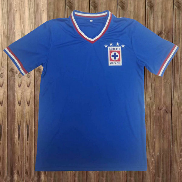 prima maglia cruz azul 1973-1974 blu uomo