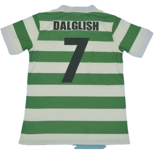 prima maglia dalglish 7 celtic 1980 verde bianco uomo