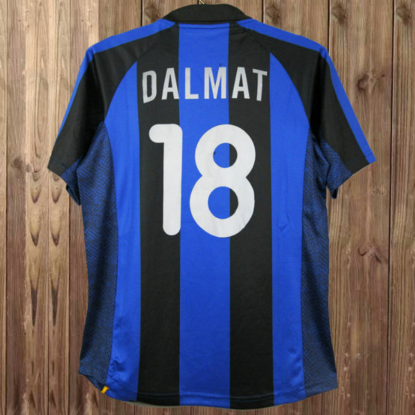 prima maglia dalmat 18 inter 2001-2002 blu uomo