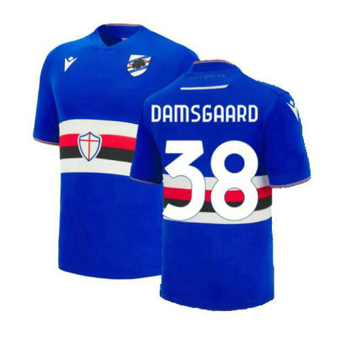 prima maglia damsgaard 38 sampdoria 2022-2023 uomo