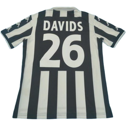 prima maglia davids 26 juventus 1999-2000 bianco uomo