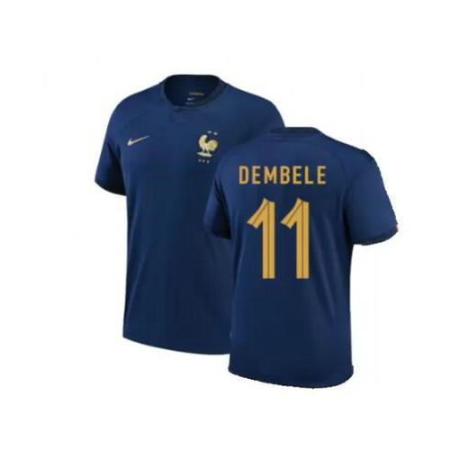 prima maglia dembele 11 francia 2022 uomo