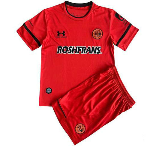 prima maglia deportivo toluca 2021-2022 bambino