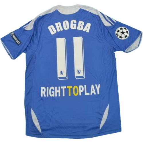 prima maglia drogba 11 chelsea ucl 2012 blu uomo