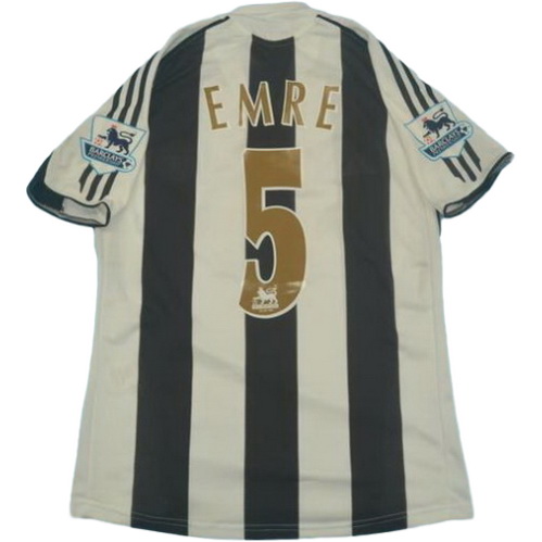 prima maglia emre 5 newcastle united 2005-2006 nero bianco uomo