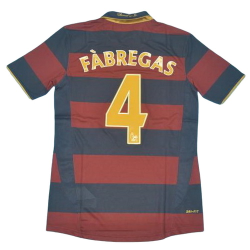 prima maglia fabregas 4 arsenal 2007-2008 rosso uomo