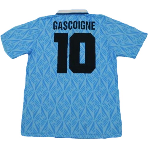 prima maglia gascoigne 10 lazio 1991 blu uomo