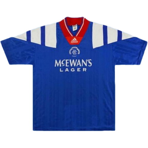 prima maglia glasgow rangers 1992-1994 blu uomo