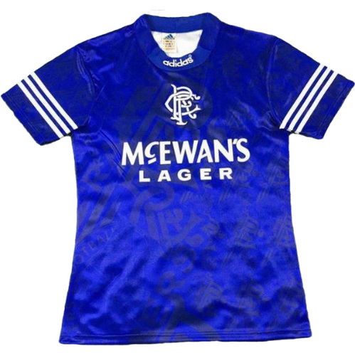 prima maglia glasgow rangers 1994-1996 blu uomo