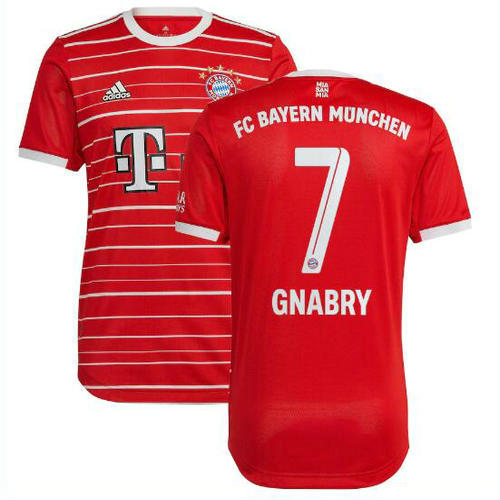 prima maglia gnabry 7 bayern munchen 2022-2023 uomo