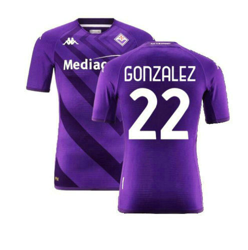 prima maglia gonzalez 22 fiorentina 2022-2023 uomo