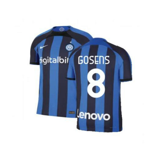 prima maglia gosens 8 inter milan 2022-2023 uomo