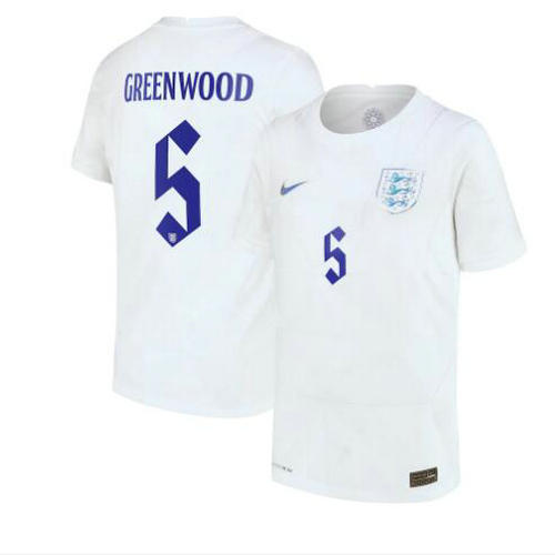 prima maglia greenwood 5 inghilterra 2022-2023 uomo