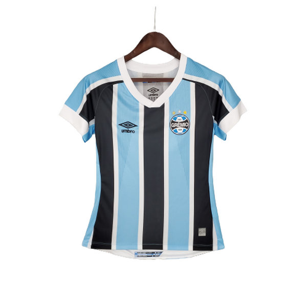 prima maglia grêmio 2021 2022 blu nero donna