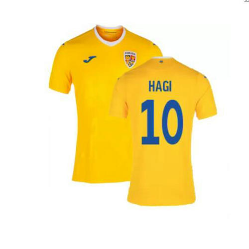 prima maglia hagi 10 rumania 2021-2022 uomo