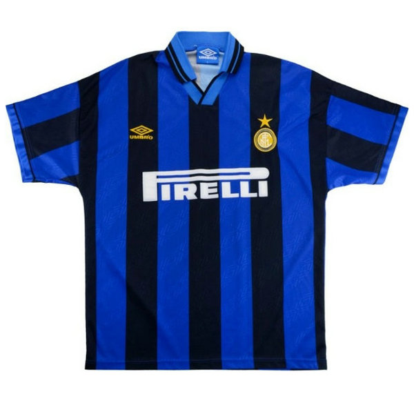 prima maglia inter 1995-1996 blu uomo