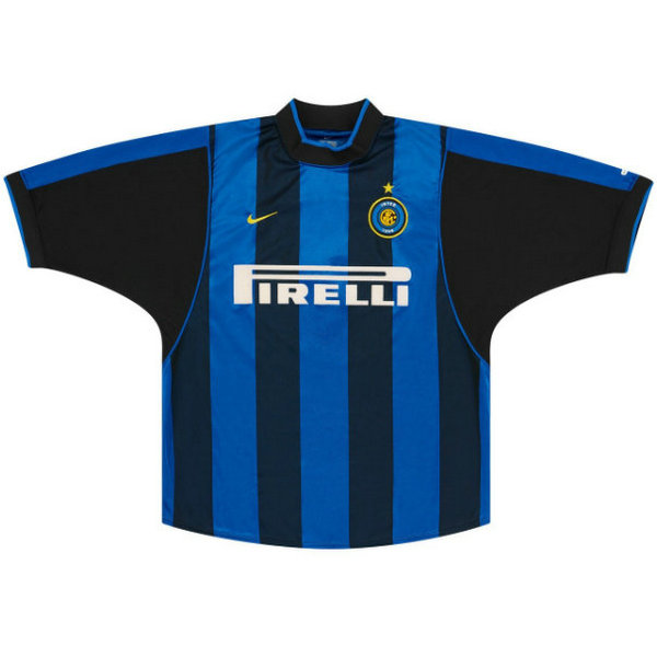 prima maglia inter 2000-2001 blu uomo