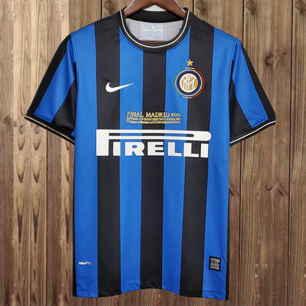 prima maglia inter 2009-2010 blu uomo