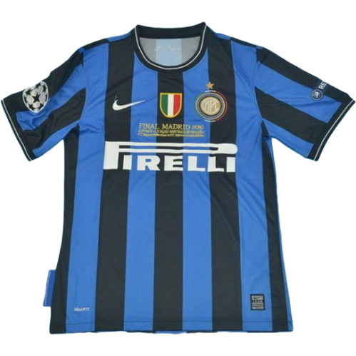 prima maglia inter ucl 2010-2011 blu uomo