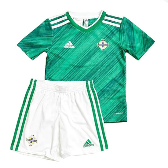 prima maglia irlanda del nord 2020-2021 verde bambino