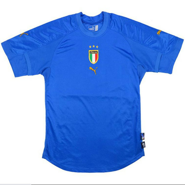 prima maglia italia 2004 blu uomo